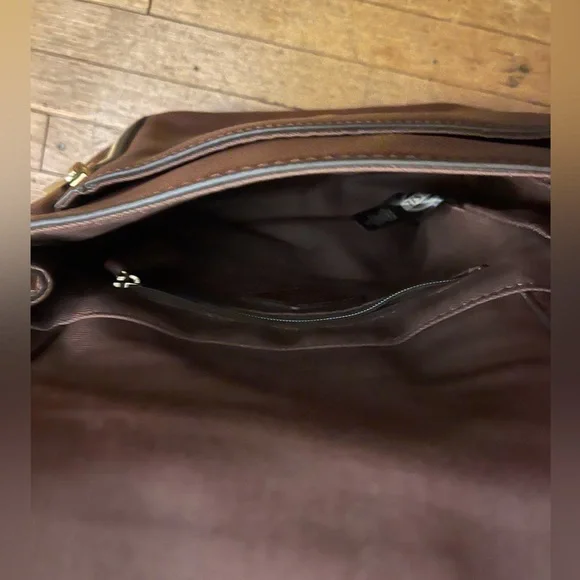 Fossil Brown Leather Backpack - Picture 7 of 8